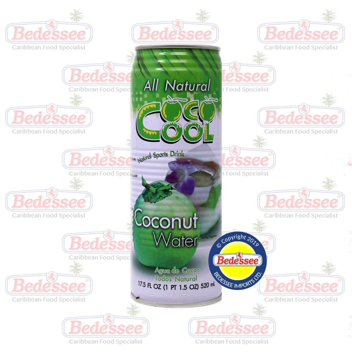 COCONUT WATER NATURAL CAN
