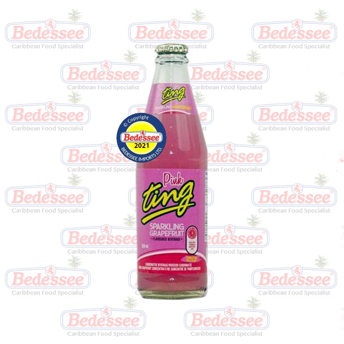 GRAPEFRUIT DRINK PINK GLS