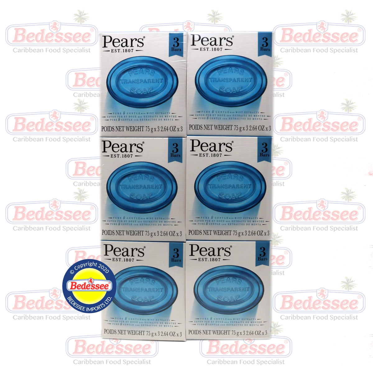 SOAP MINT 3 PK
