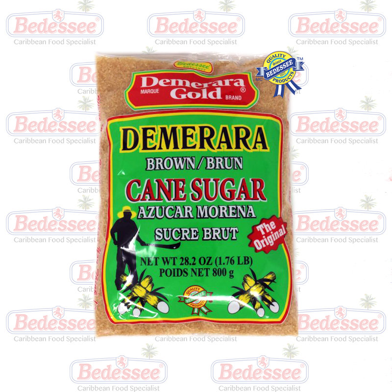 SUGAR DEMERARA BAG 800 G